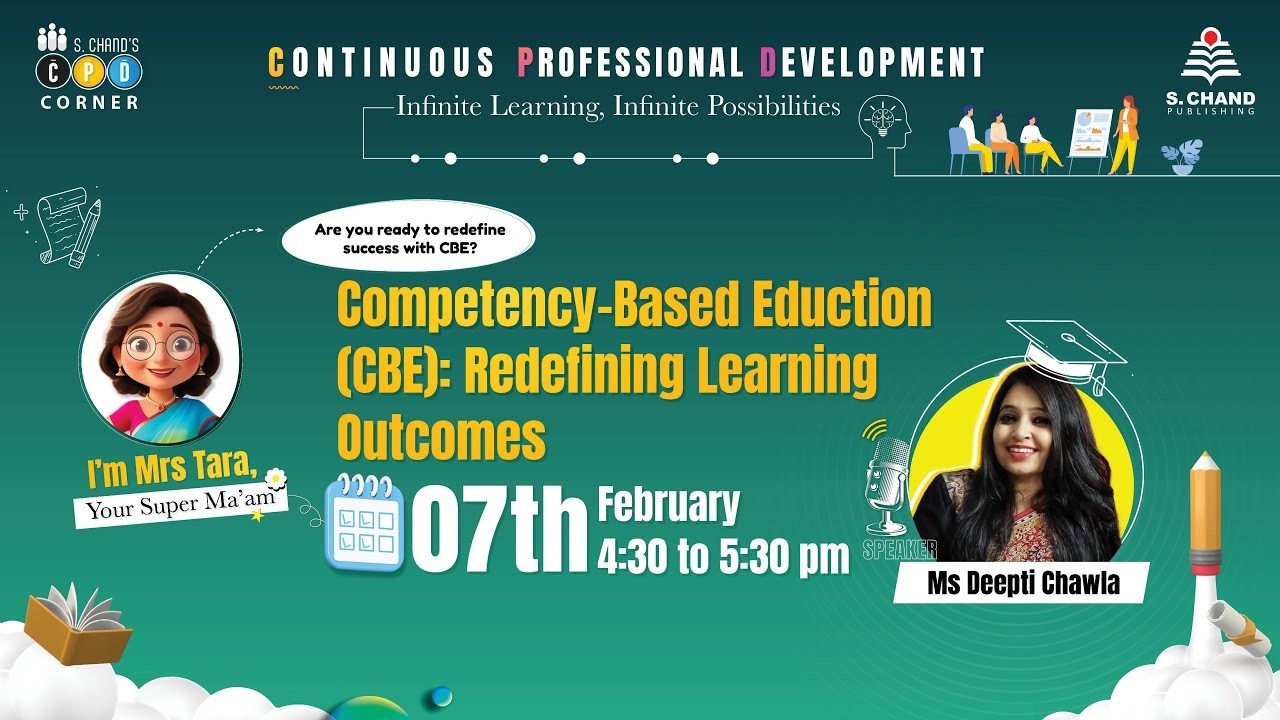 S Chand's CPD Initiative | Competency-Based Education (CBE): Redefining Learning Outcomes