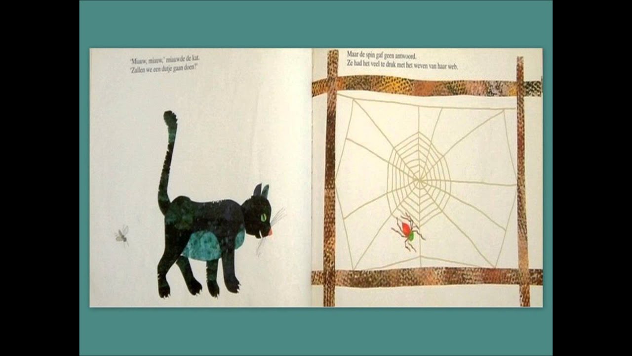 De spin die het te druk had - Eric Carle - voorgelezen