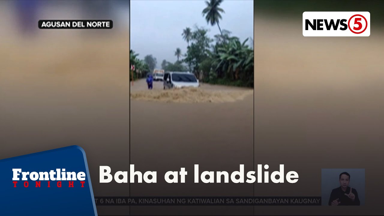 Bagyong Ada, nagdulot ng pagbaha at landslide sa Visayas at Mindanao | Frontline Tonight