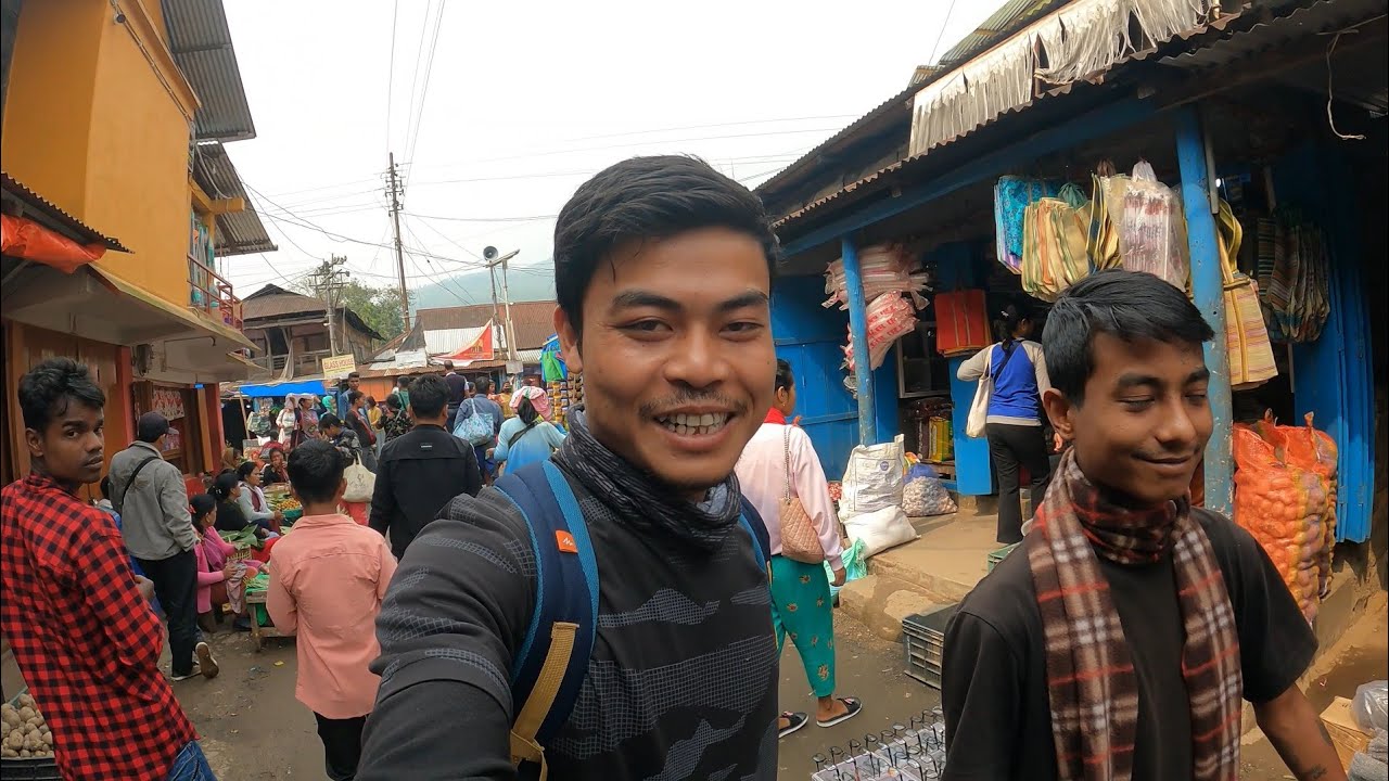Shopping in Harangajao market with Yung Bapaz/top rapper in Dima Hasao