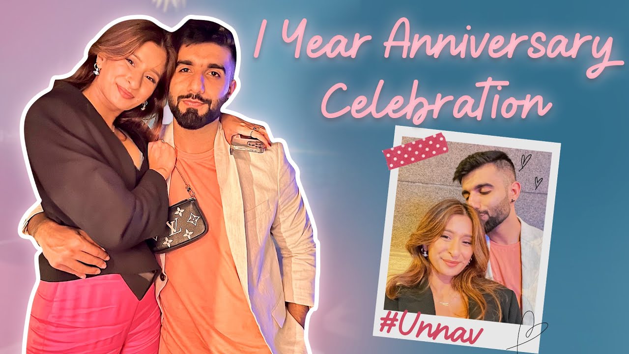 OUR 1 Year ANNIVERSARY CELEBRATION 👩‍❤️‍💋‍👨 