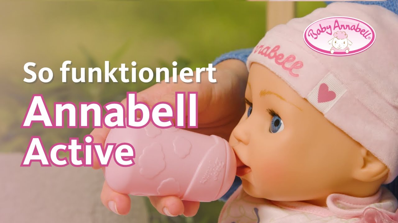Baby Annabell Active: sie nuckelt, lacht, kichert und kann Babygymnastik 🤸👶 | Zapf Creation