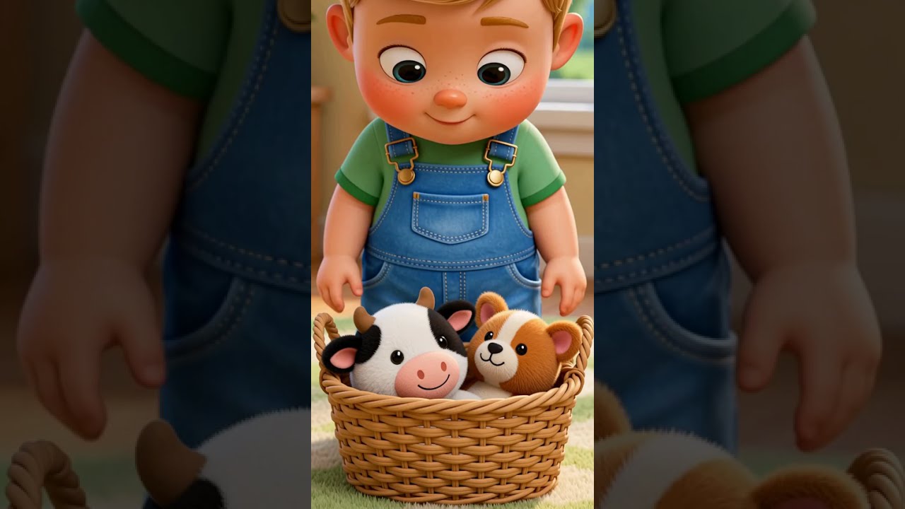What Does the Cow Say? 🐄 | Toddler Animal Sounds | Day To Day Child Animations