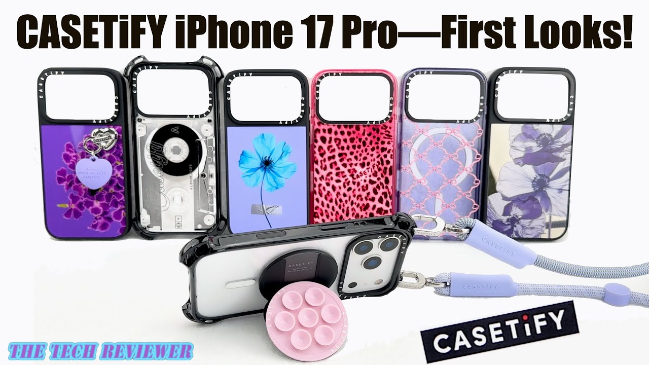 CASETiFY iPhone 17 Pro Cases First Looks: Protective * Durable * High Quality * Super Customizable