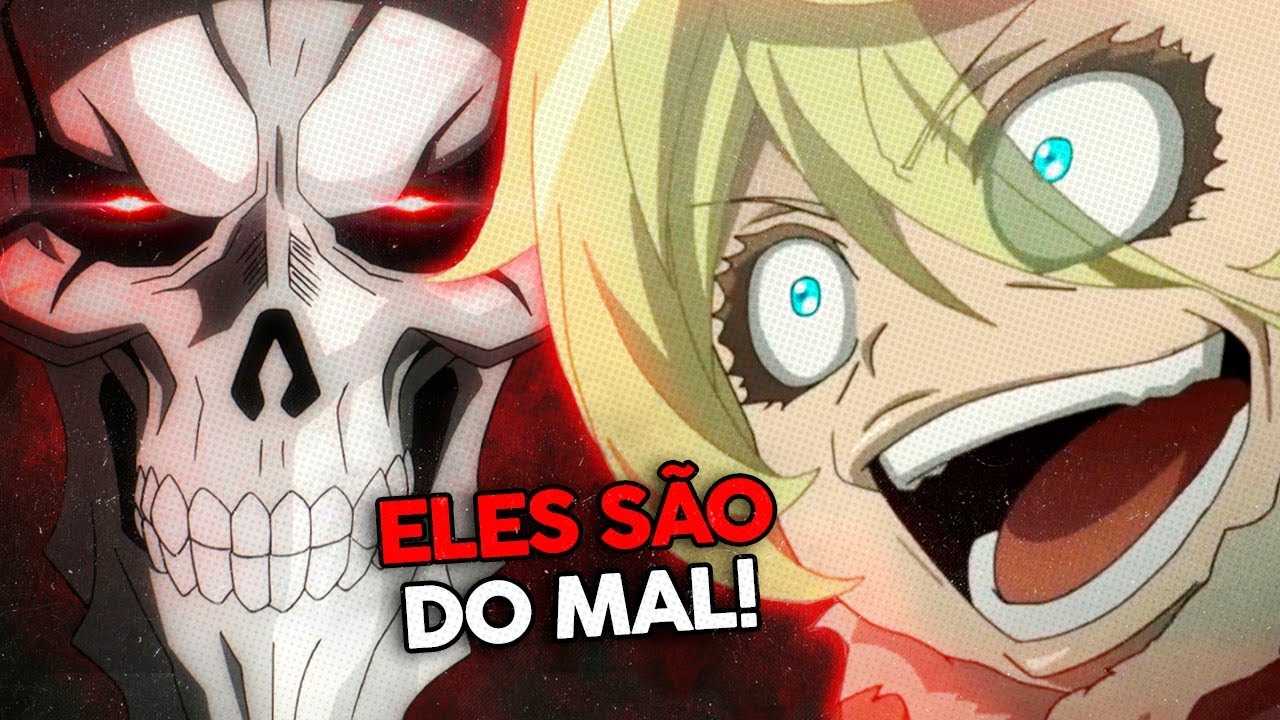 6 Protagonistas de ANIME que SÃO MALIGNOS!