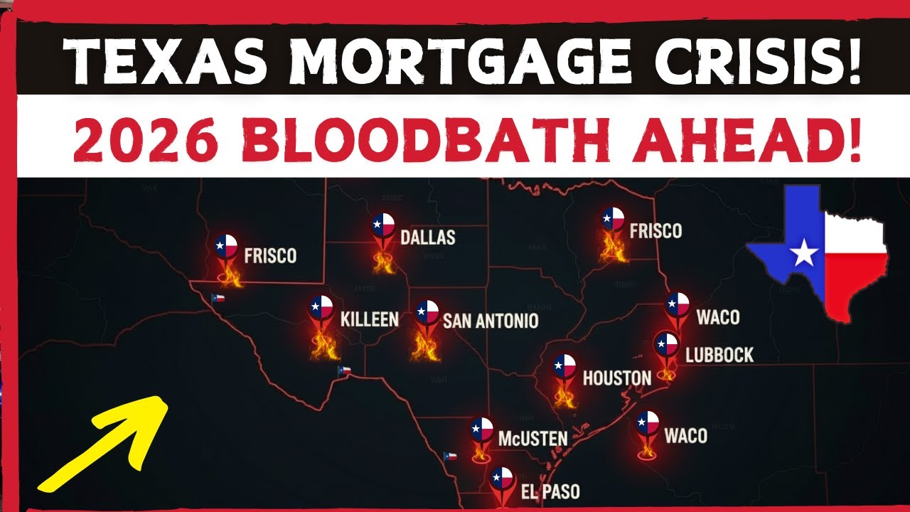 10 Texas Cities Facing a Mortgage Bloodbath in 2026