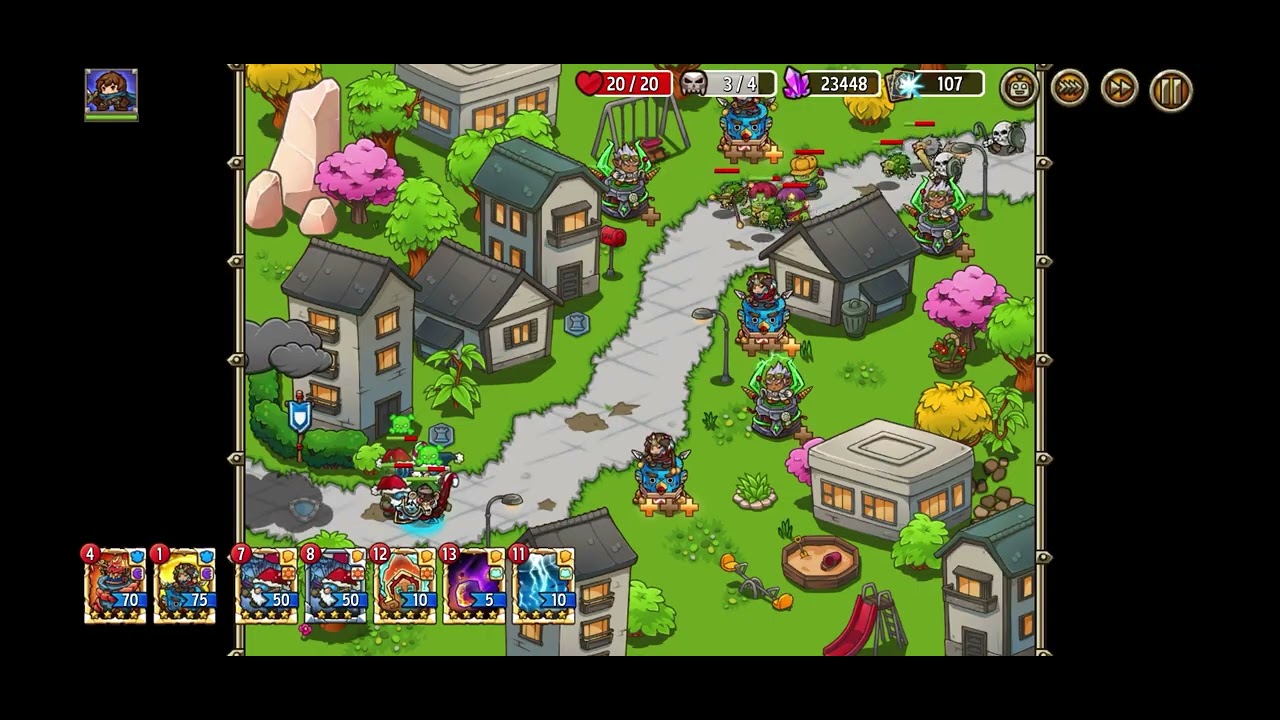 Crazy Defense Hero - Urban Invasion 5 (Nightmare)