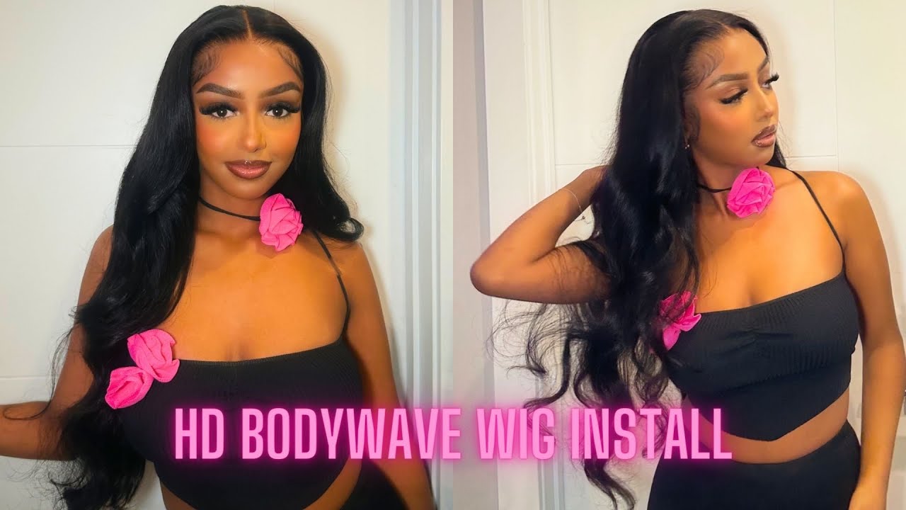 Pre Plucked Pre Curled Best Body Wave HD Wig For Beginners! Detailed Install  | ft. Asteria Hair