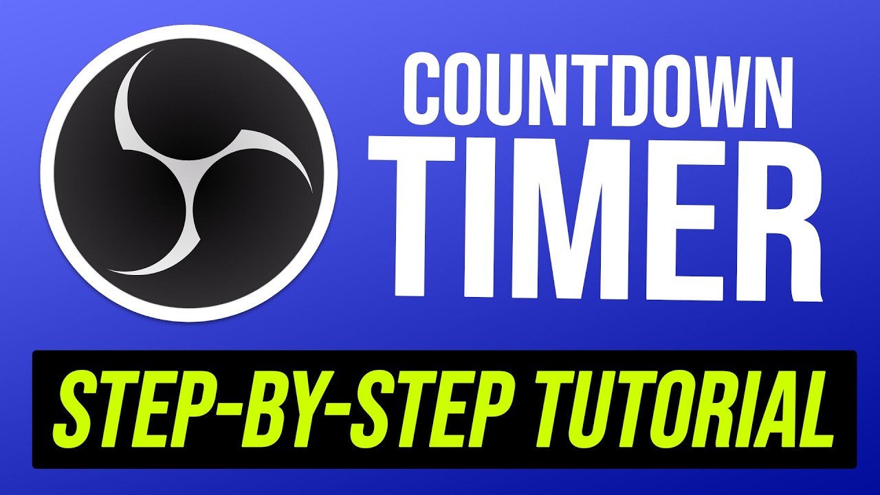 How To Add a Countdown Timer to OBS (Fast & Easy)