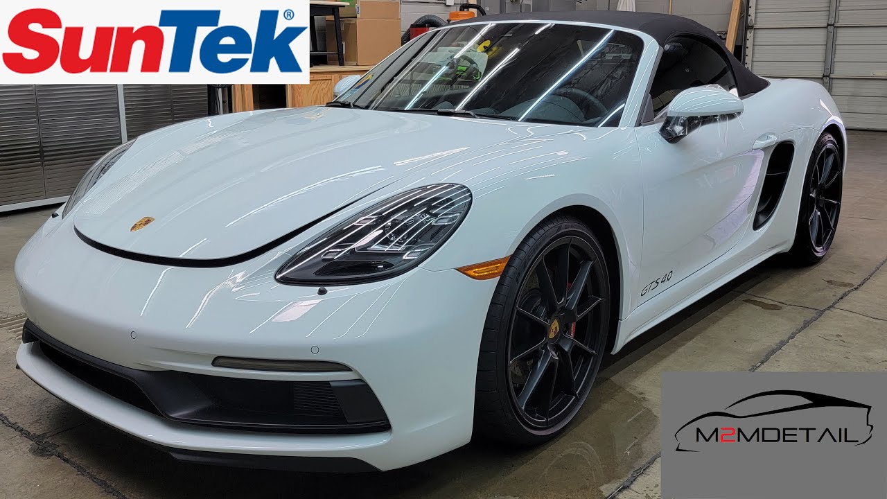 Paint Protection Film on 2020 Porsche 718 GTS Front Fender