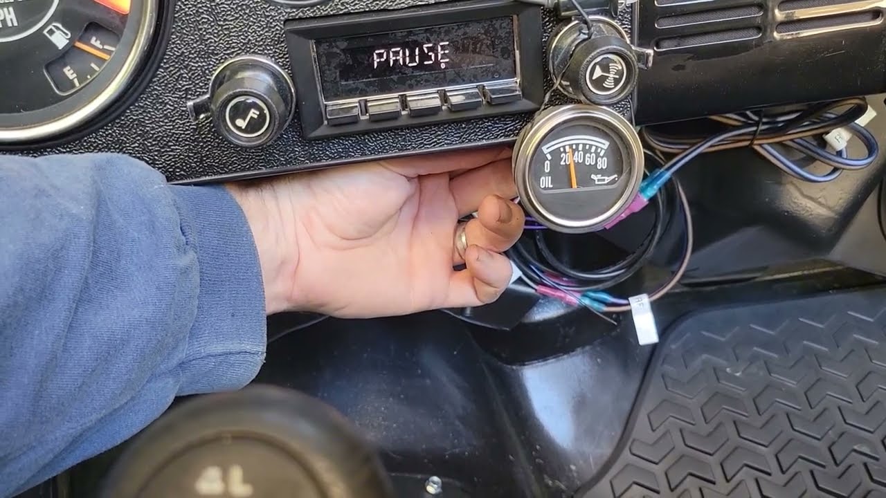 Jeep CJ7 1981 258 Часть 1: Датчик давления масла — механический против штатного электрического