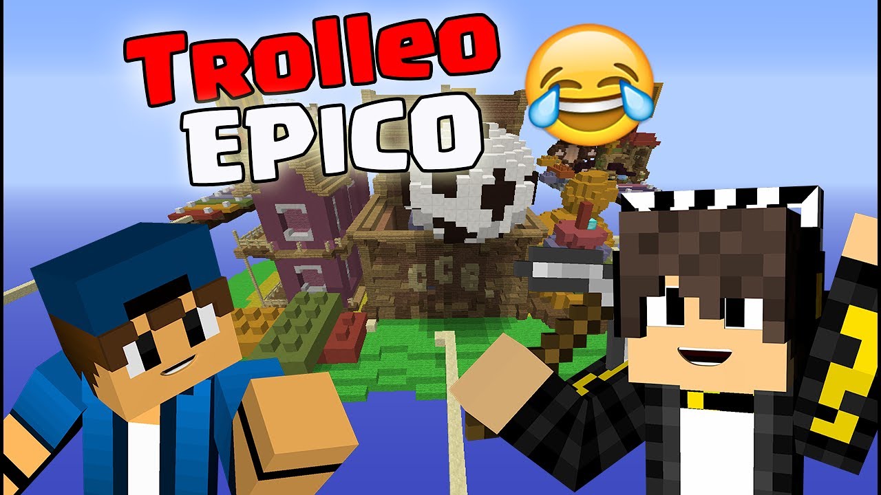 TROLLEO EPICO + UN HACKER NOS VACILA - EGG WARS