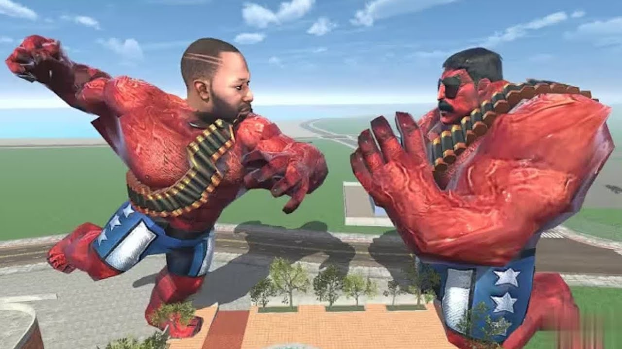 Franklin Become Red hulk vs Red Hulk - INDIAN BIKES DRIVING 3D