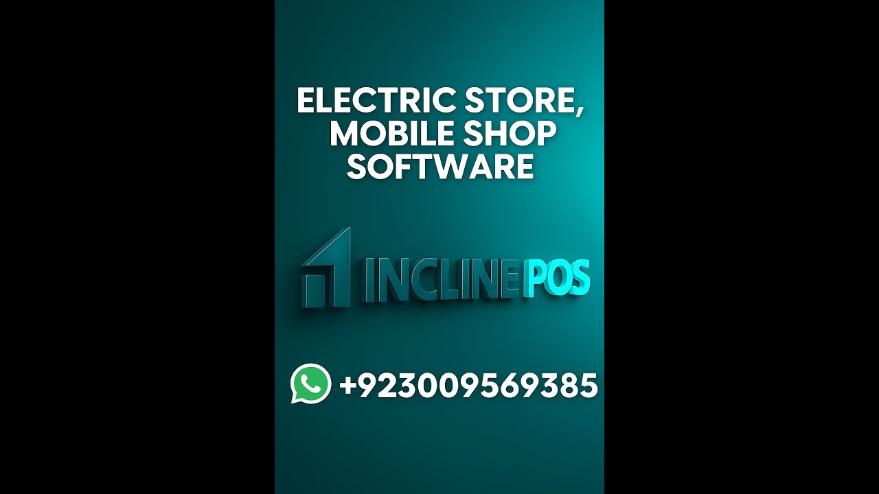 Manage Your Mobile & Electronics Shop with InclinePOS | Best POS for Retail 2025