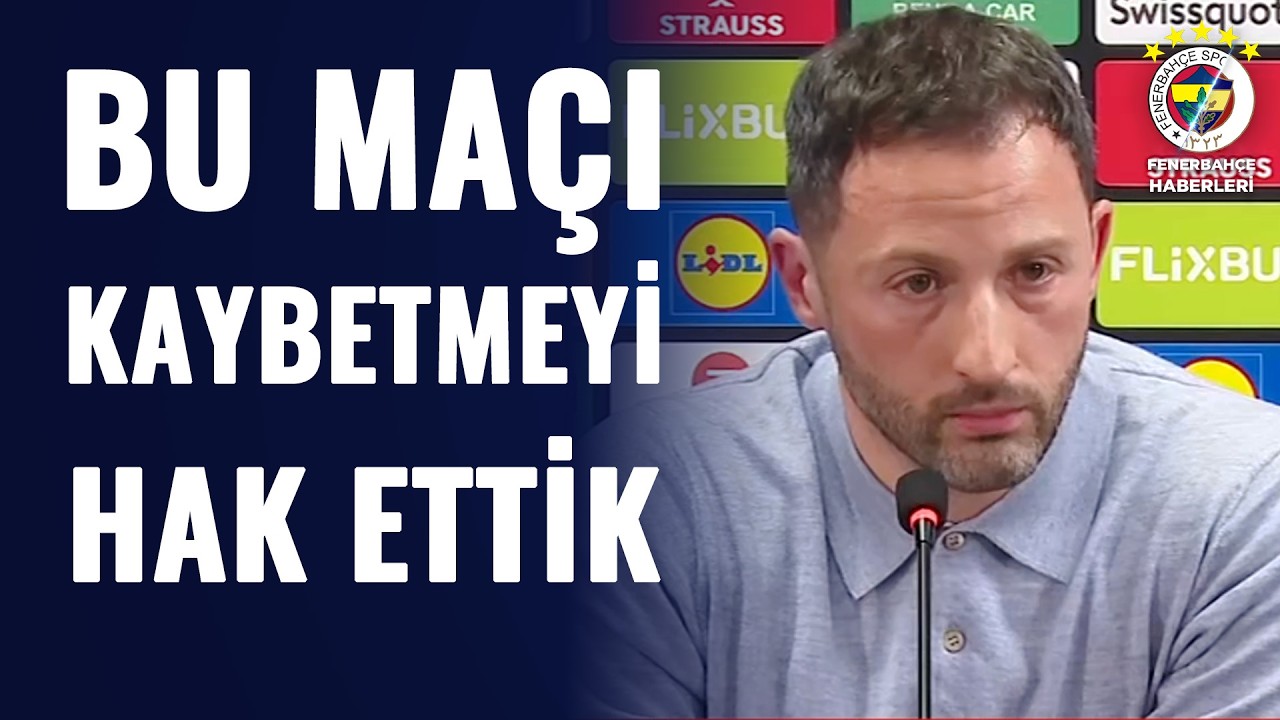 Domenico Tedesco'dan ÇARPICI Açıklamalar! 