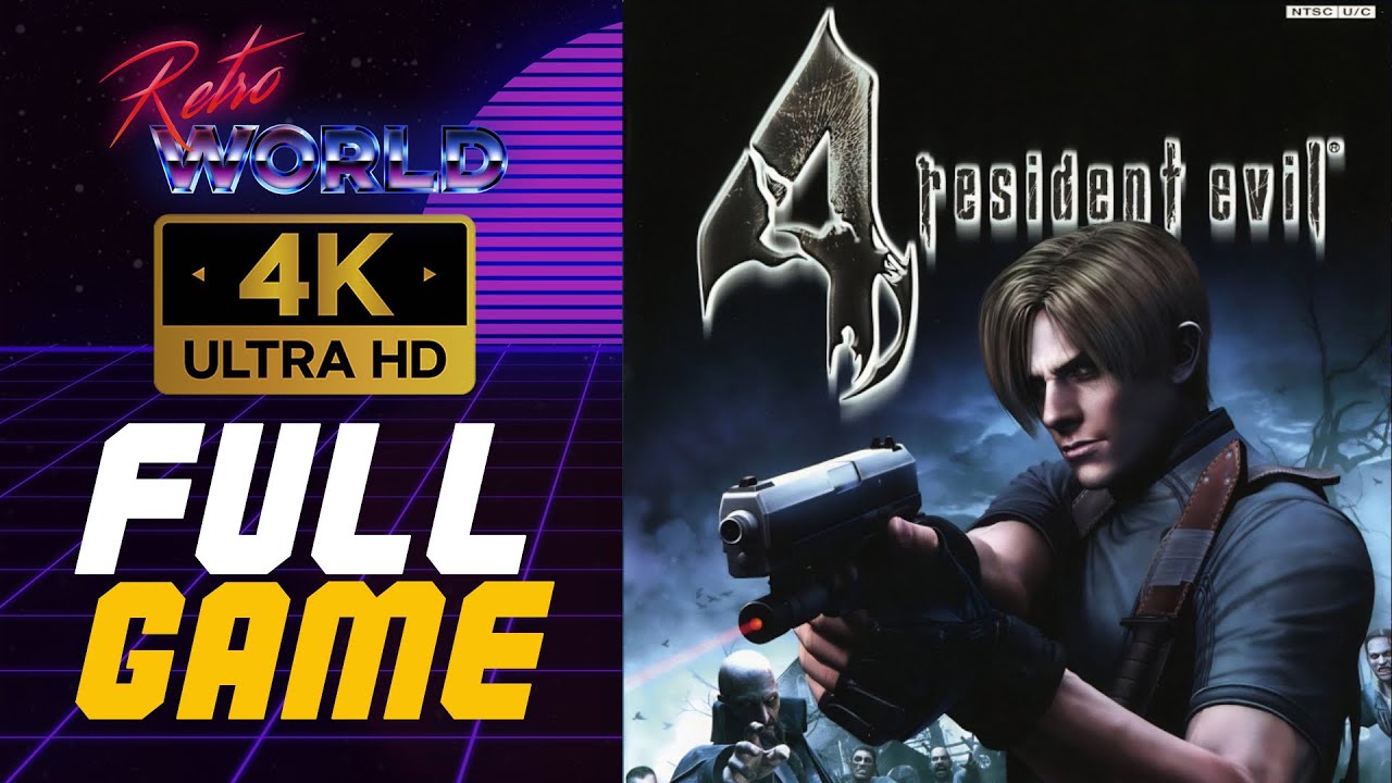 Resident Evil 4 (PS2) | Longplay Playstation 2 | No Commentary 4K