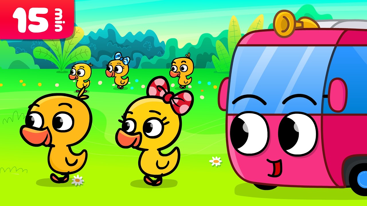 5 Little Ducks  | Songs for Kids | Compillation from Simple Kids Songs | Music Videos for Kids
