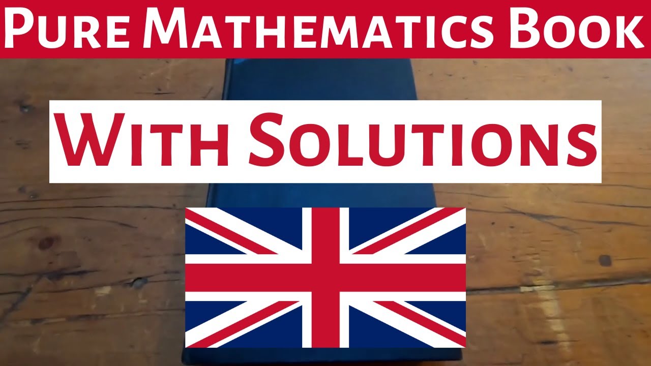 Pure Mathematics Book with Solutions to All Problems(from 1960's England)