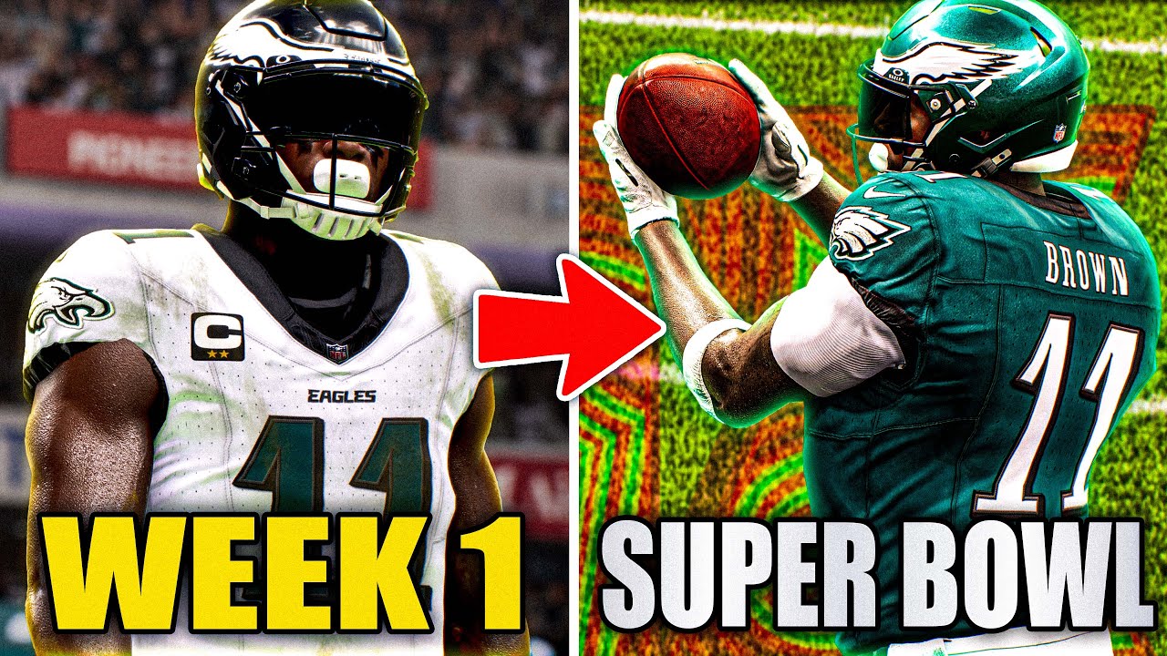 Philadelphia Eagles Full 2024-25 Season - Madden 25 Simulation
