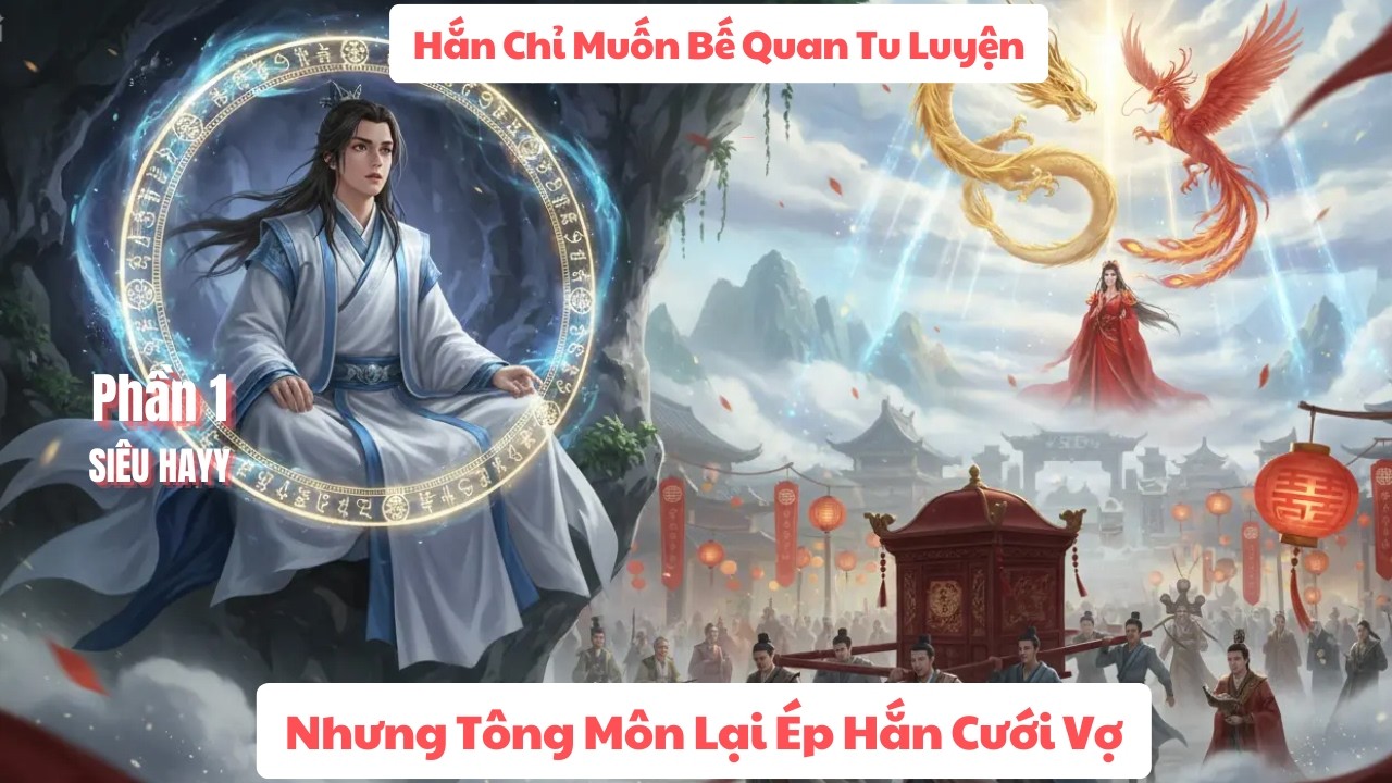 Hắn Chỉ Muốn Bế Quan Tu Luyện, Nhưng Tông Môn Lại Ép Hắn Cưới Vợ. Phần 1