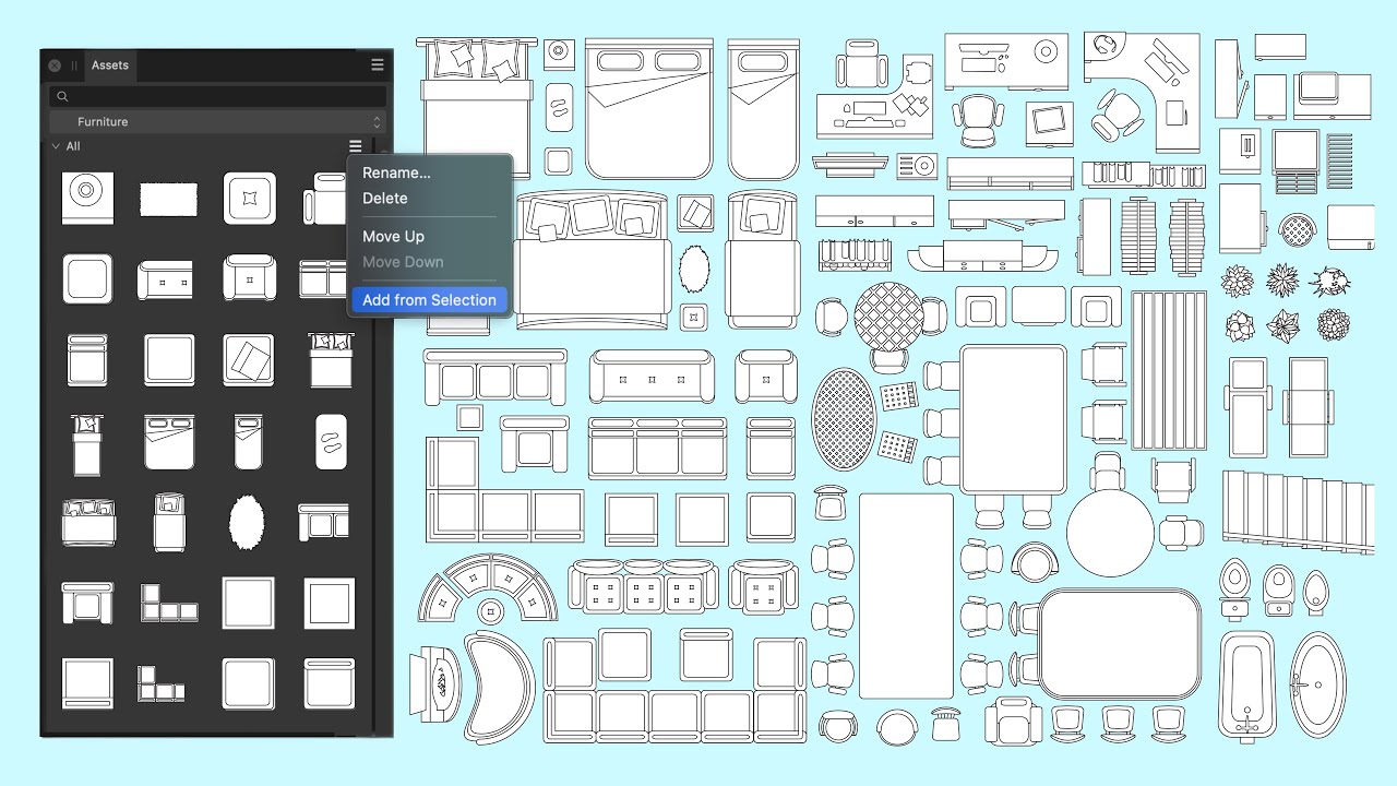 Assets (Affinity Designer)