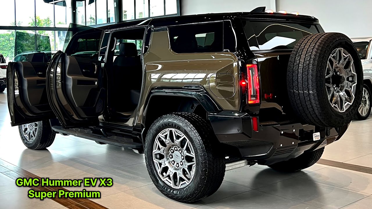 Совершенно новый! GMC Hummer EV X3 Super Premium — новый высокопроизводительный внедорожник для в...