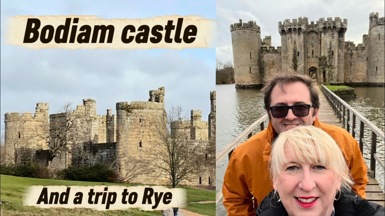 Bodiam castle and a trip to Rye ,
