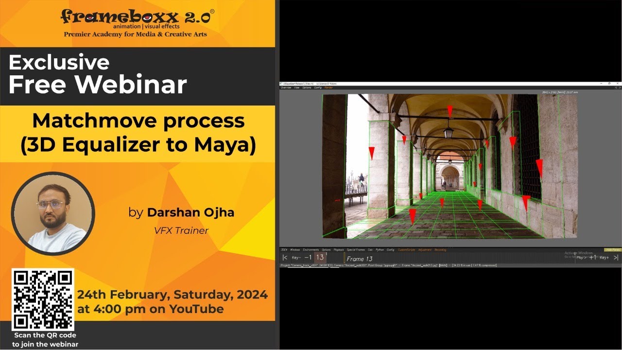 Matchmove Process (3D Equalizer To Maya)