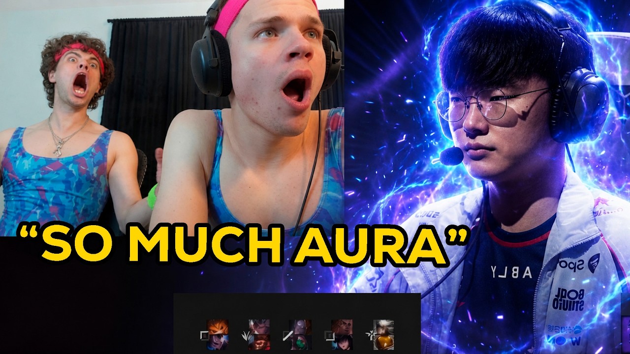 115 минут того, как Dantes и Jynxzi впервые смотрят на Faker