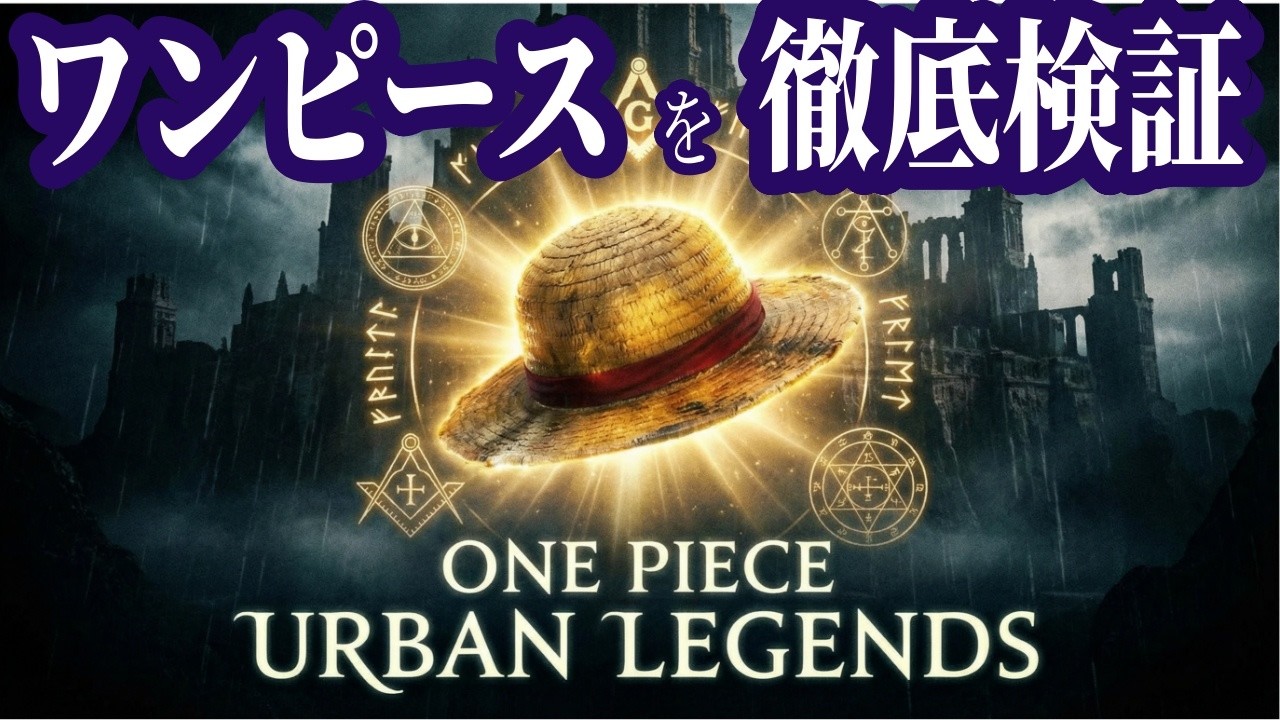 ONE PIECEの正体は「ワンネス」？空白の100年とタルタリア帝国、Dの意志に隠されたフリーメイソンの暗号