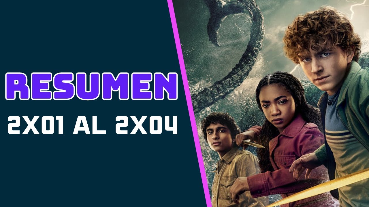 🎧 ¿QUÉ PASÓ en Percy Jackson Temporada 2? Resumen primera mitad 🌊 🔱