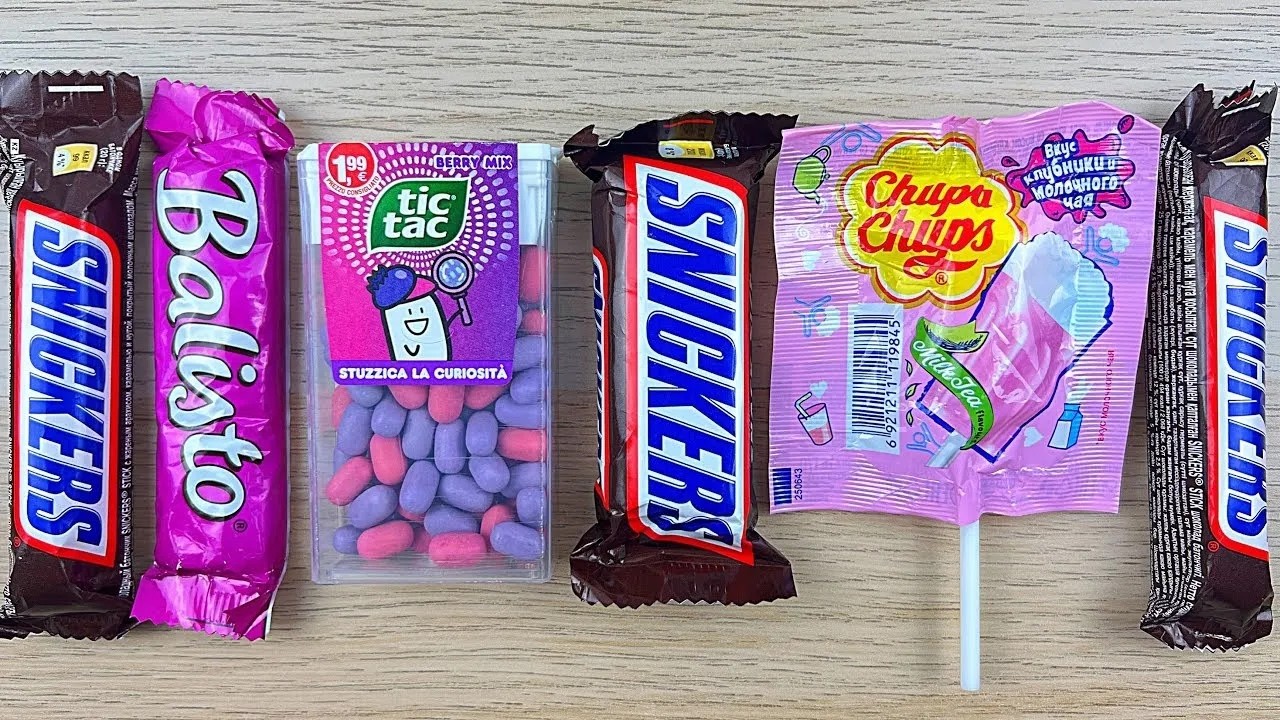 Satisfying Video | Lollipops and Sweets ASMR Opening - Yummy Rainbow Candy Lollipops