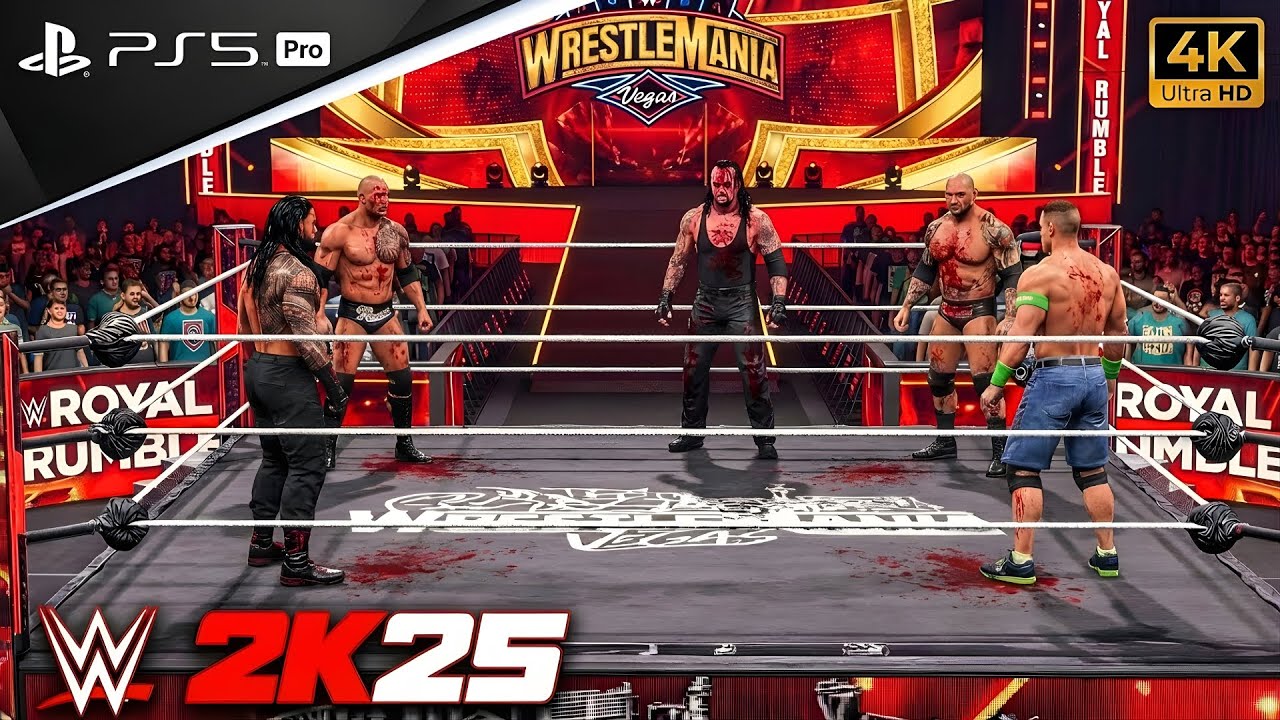 WWE 2K25 | Легендарные 26 убийств Андертейкера | Лучшее выступление на Royal Rumble всех времен