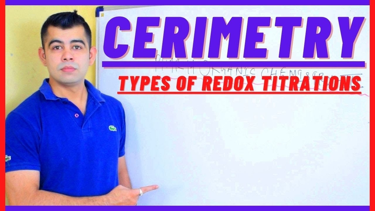 CERIMETRY I REDOX TITRATION I IN HINDI