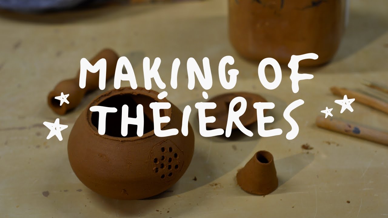 Teaware à l'atelier : making of d'un Yokode Kyusu || Margaux Ceramics