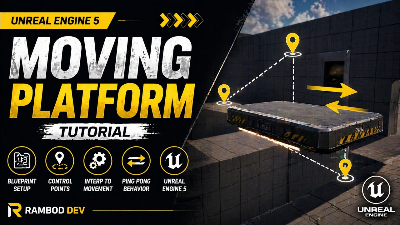 Unreal Engine 5 Moving Platform Tutorial