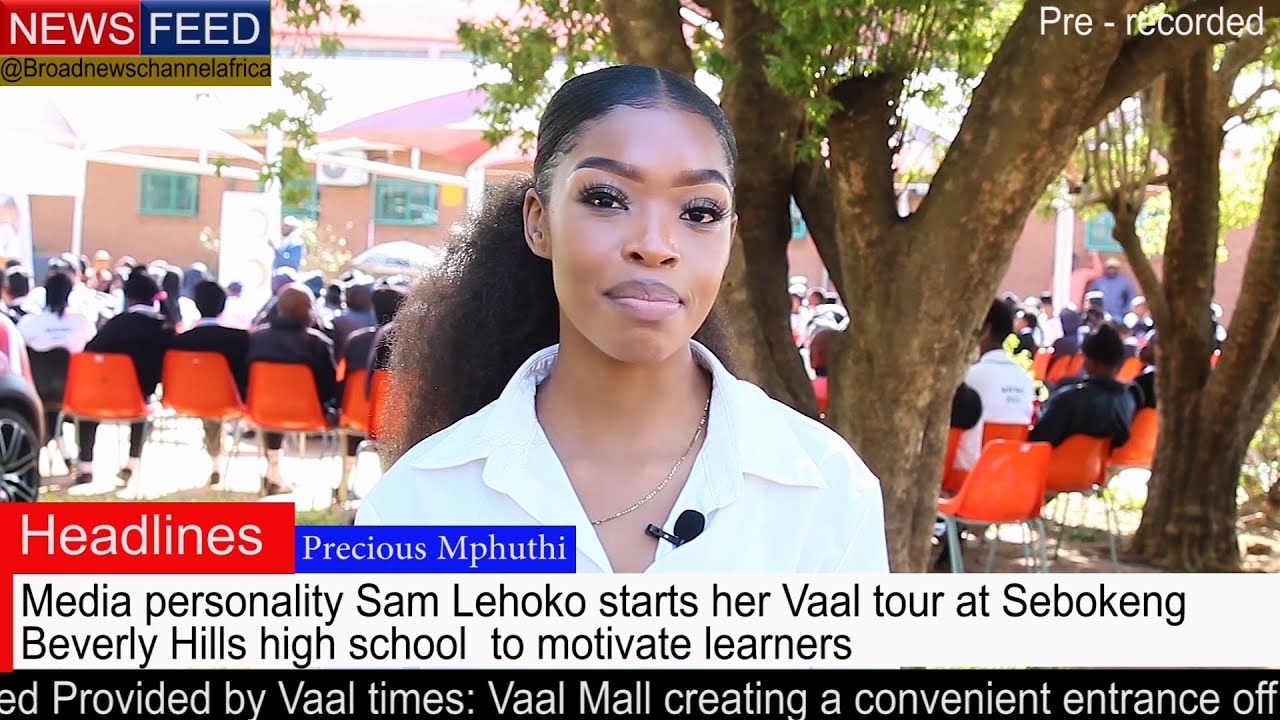 Sam Lehoko visited a school in Sebokeng, Beverly Hills High  | Quick Feed with Precious Mphuthi