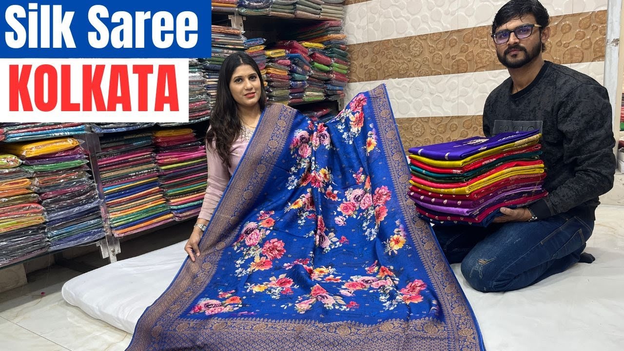 Silk Saree Wholesale Price in Kolkata : Muga/ Crepe/ Modal/ Brasso Sarees | Ambika Impex Barabazar