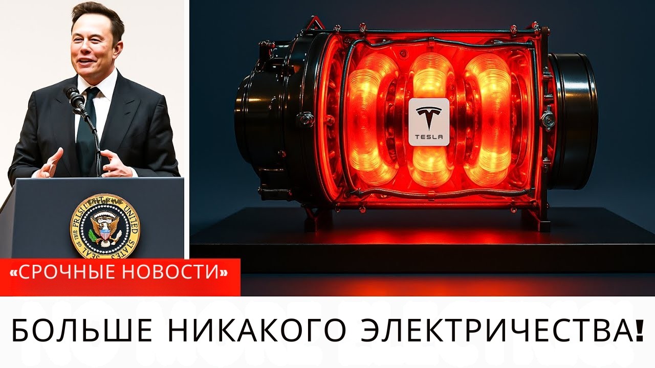 Новый двигатель Илона Маска, который потрясёт всю индустрию электромобилей!