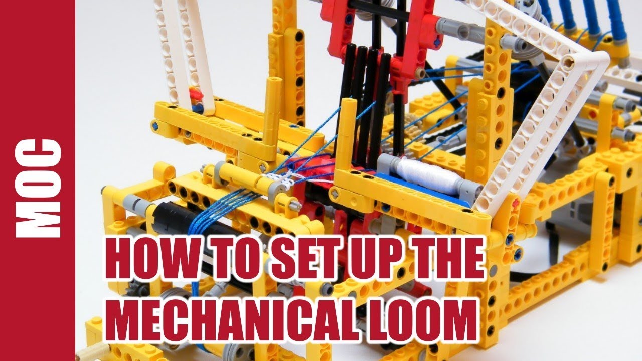 How to Set Up The Lego Small Mechanical Loom