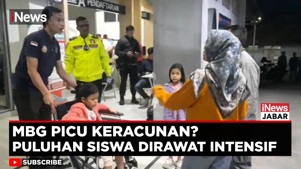 Keracunan Massal di Cimahi! 24 Anak TK–SMP Dirawat Usai Makan MBG | iNews Jabar