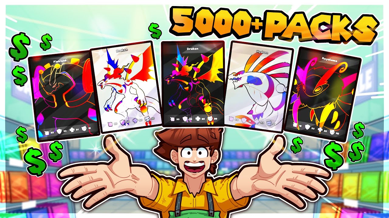 I opened 5000+ packs for the rarest cards