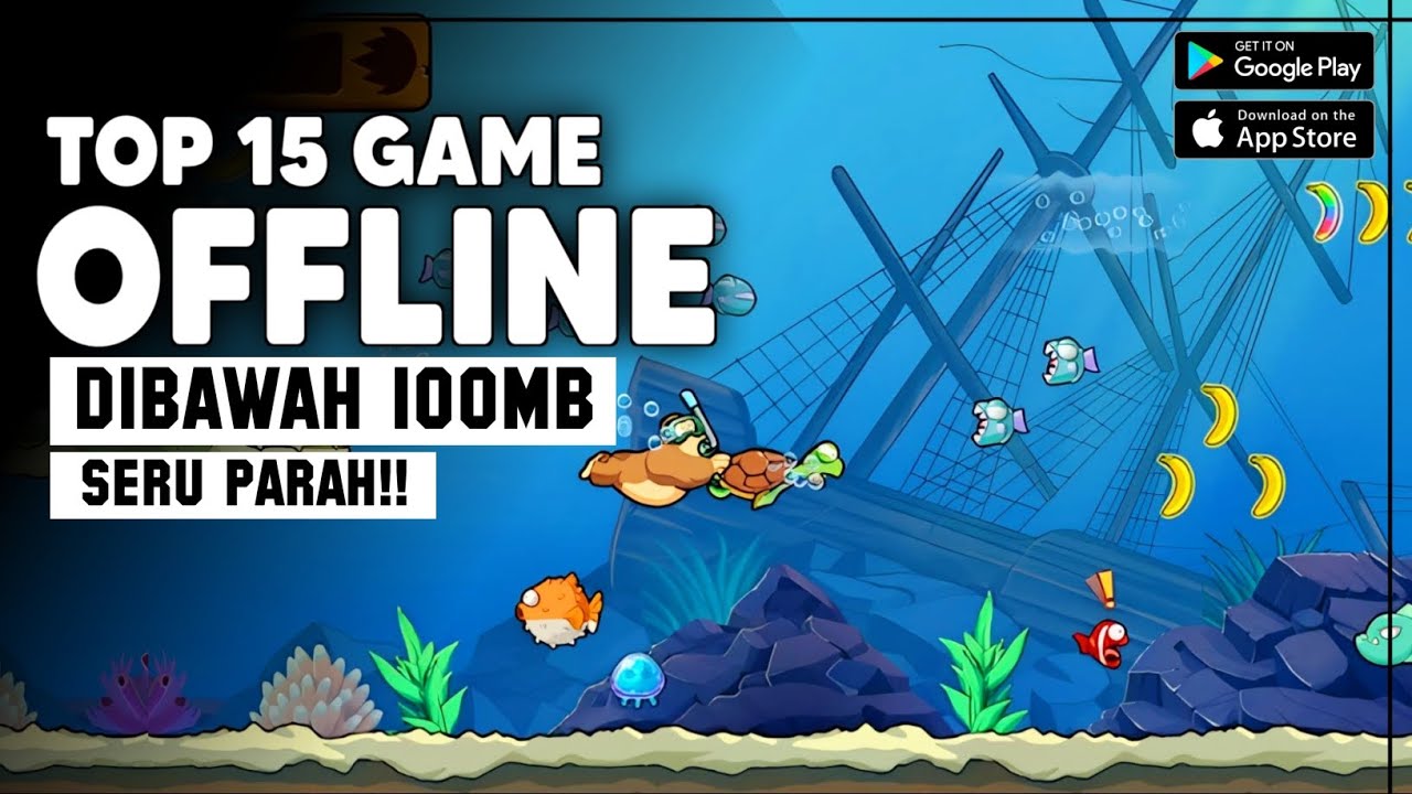 15 GAME OFFLINE ANDROID TERBAIK 2025 RINGAN SERU & UKURAN KECIL