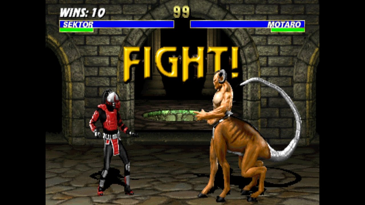 Mortal Kombat 3 - Sektor (No Damage) (Очень сложный/Мастер-ладдер)
