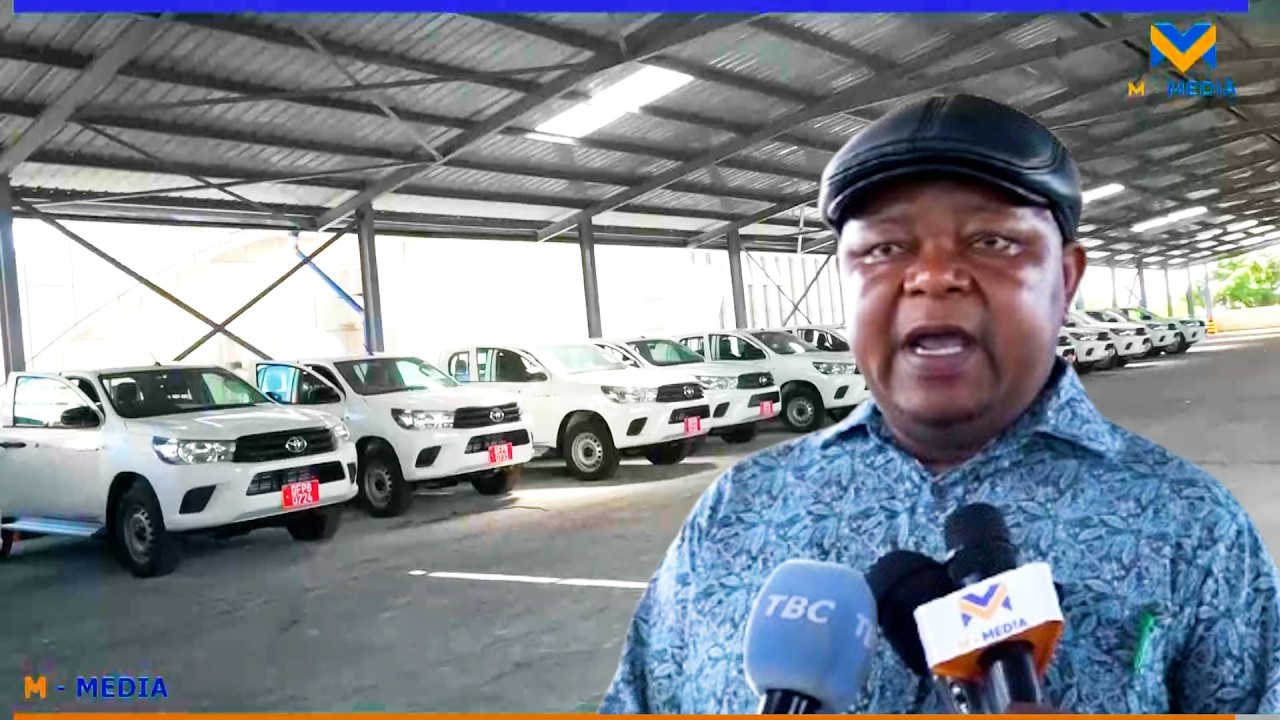 PROF. SHEMDOE AKABIDHI MAGARI 14 YA MRADI WA TACTIC, 'WAKANDARASI WANAOSITASITA TUTAVUNJA MIKATABA'