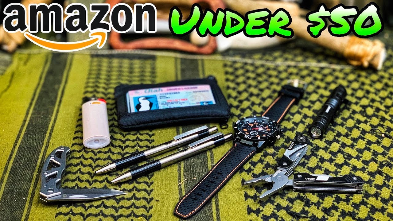 Набор Amazon Every Day Carry Kit за 50 долларов — EDC Challenge