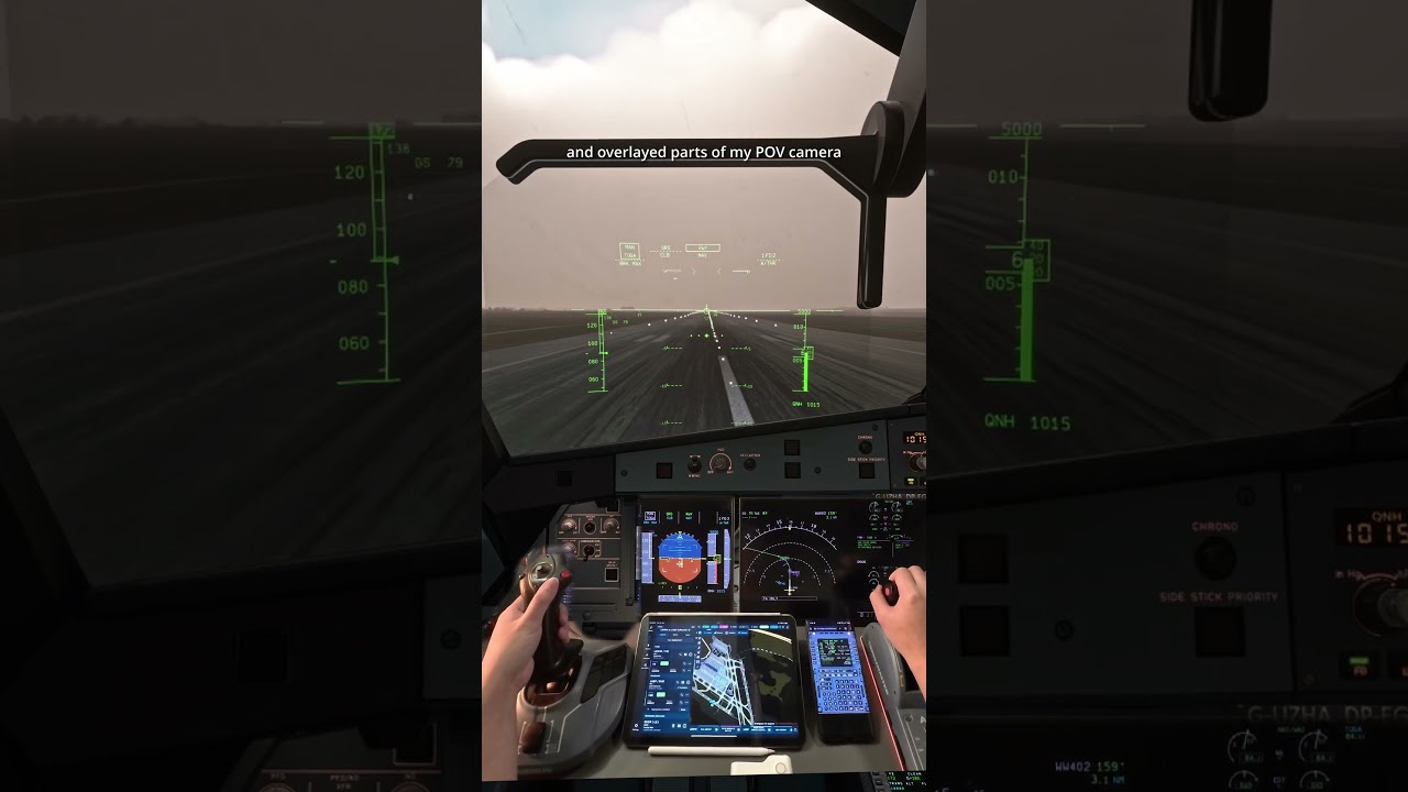 Real or SIM Cockpit POV? A320neo Takeoff at Vienna LOWW 