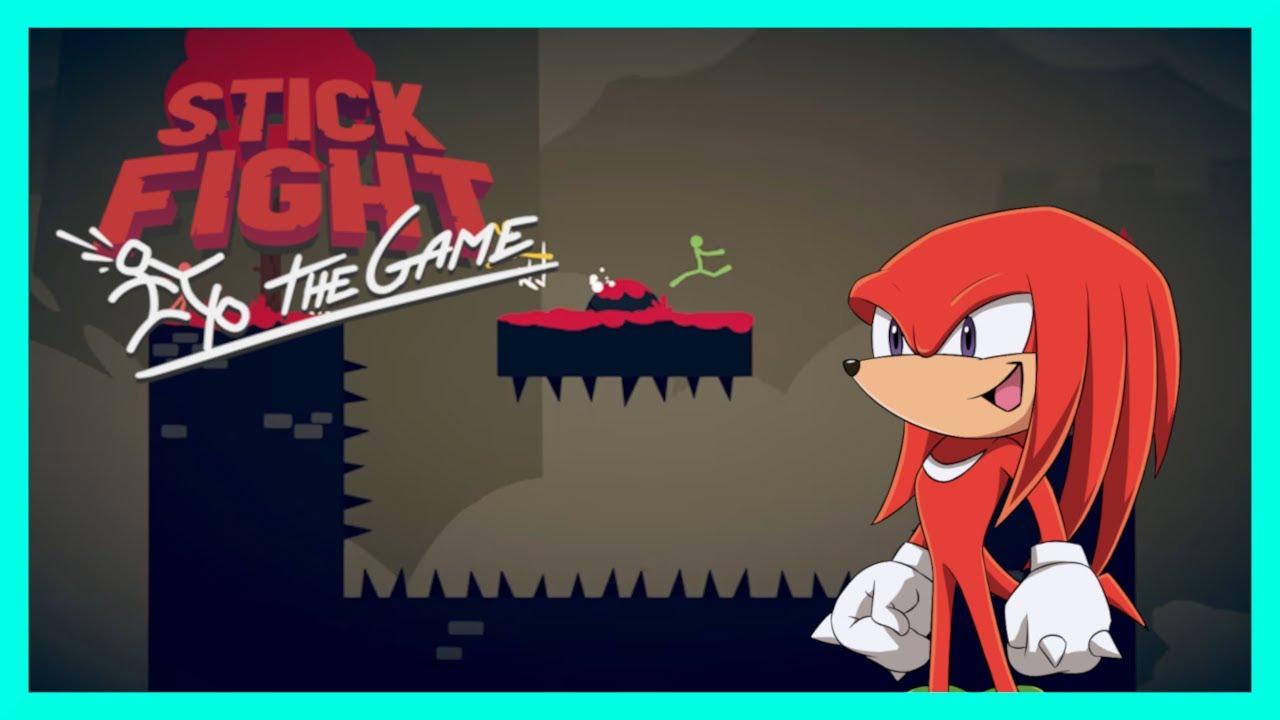 Наклз играет в Stick Fight!
