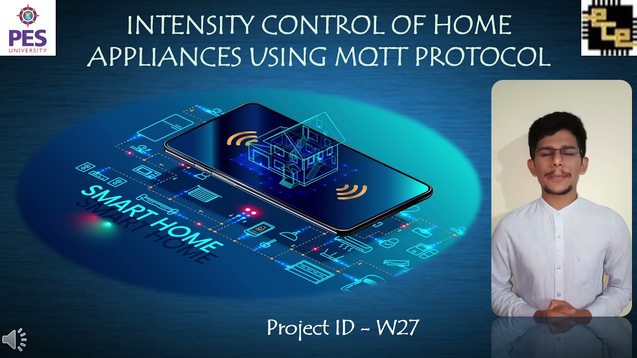 Intensity control of Home Appliances using MQTT protocol