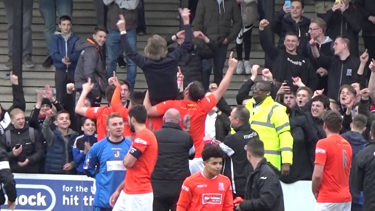 SRFCTV | This is what non-league football is about great support and team spirit 2017